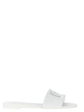 Dolce & Gabbana White Plastic Slides
