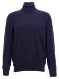 Brunello Cucinelli Blue Cashmere Cardigan