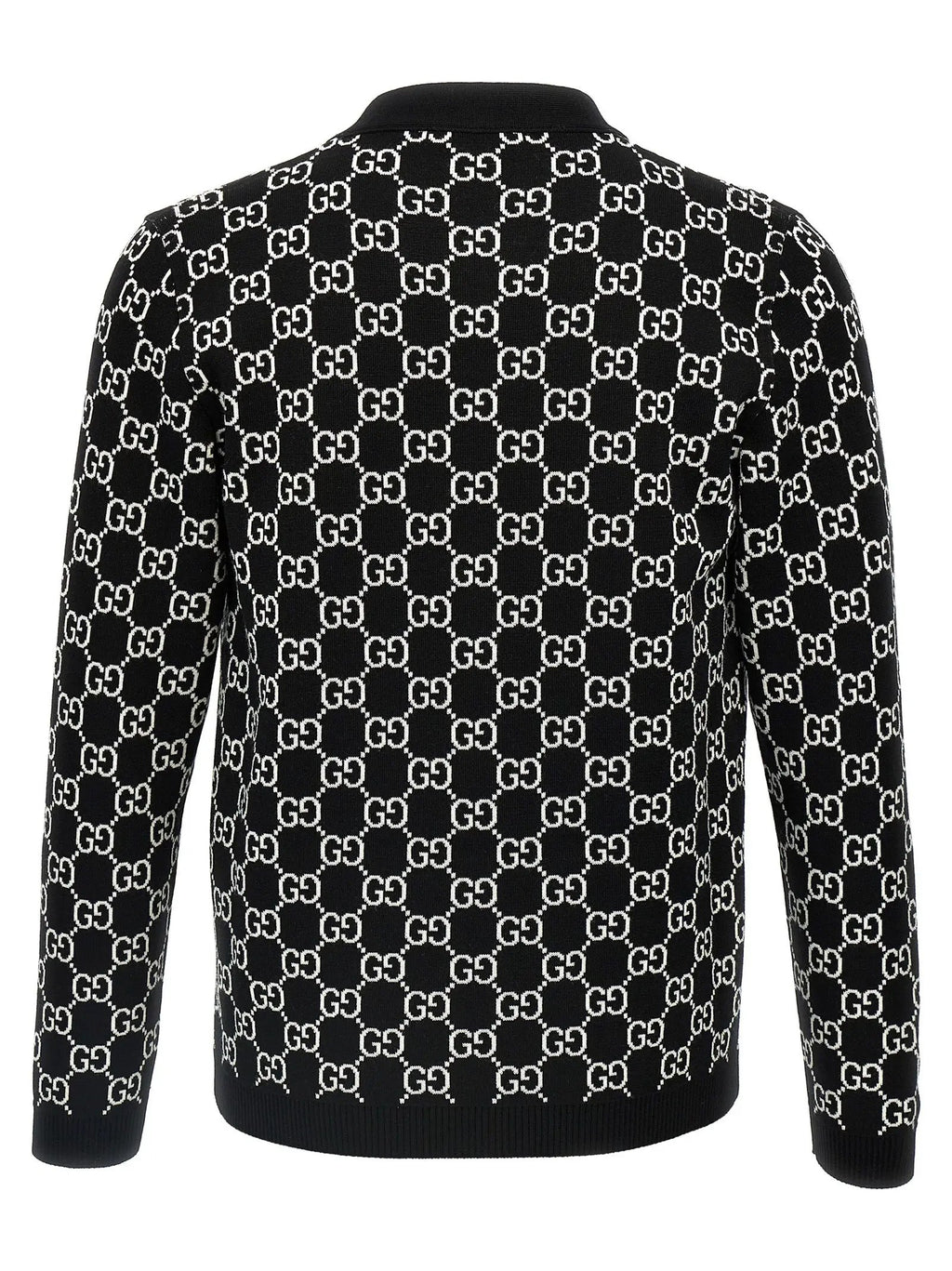 Gucci Bicolor Wool Cardigan
