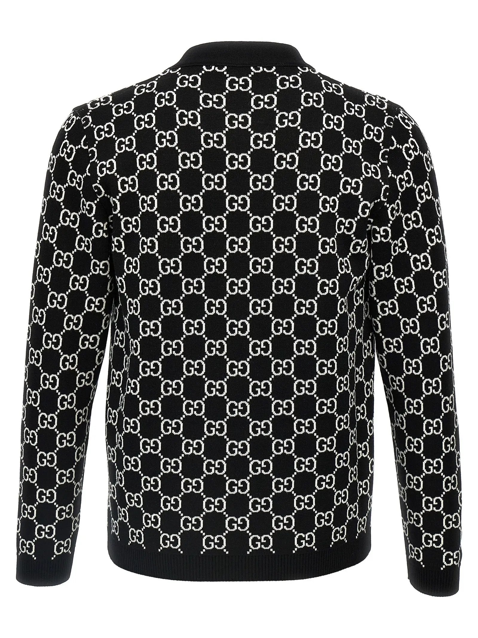 Gucci Bicolor Wool Cardigan