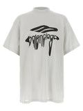 Balenciaga White Cotton T-Shirt