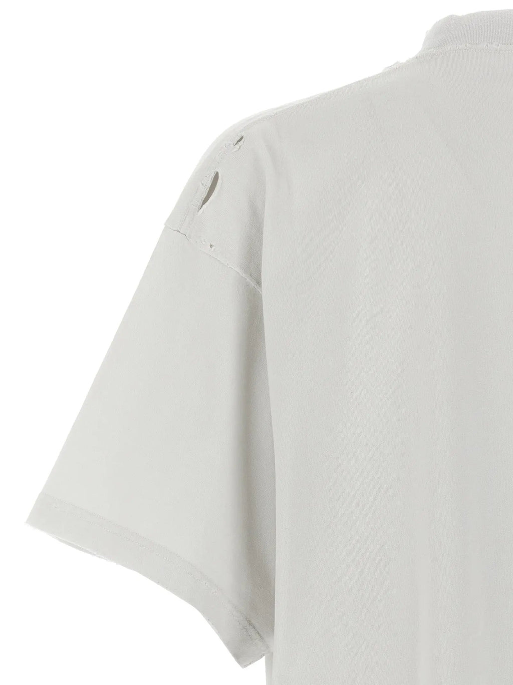Balenciaga White Cotton T-Shirt