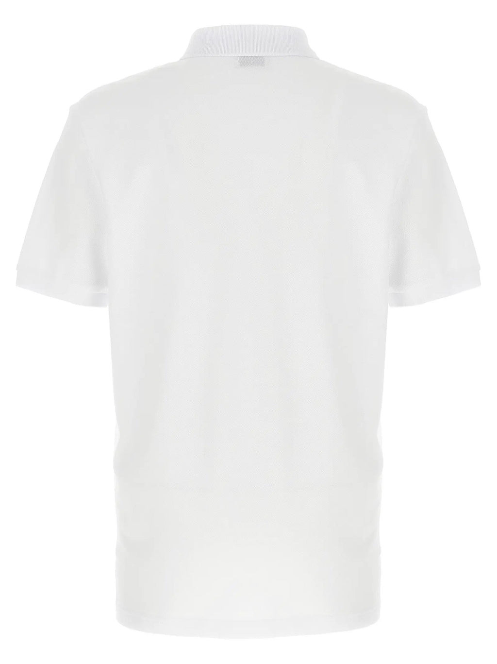 Moschino White Cotton Polo Shirt