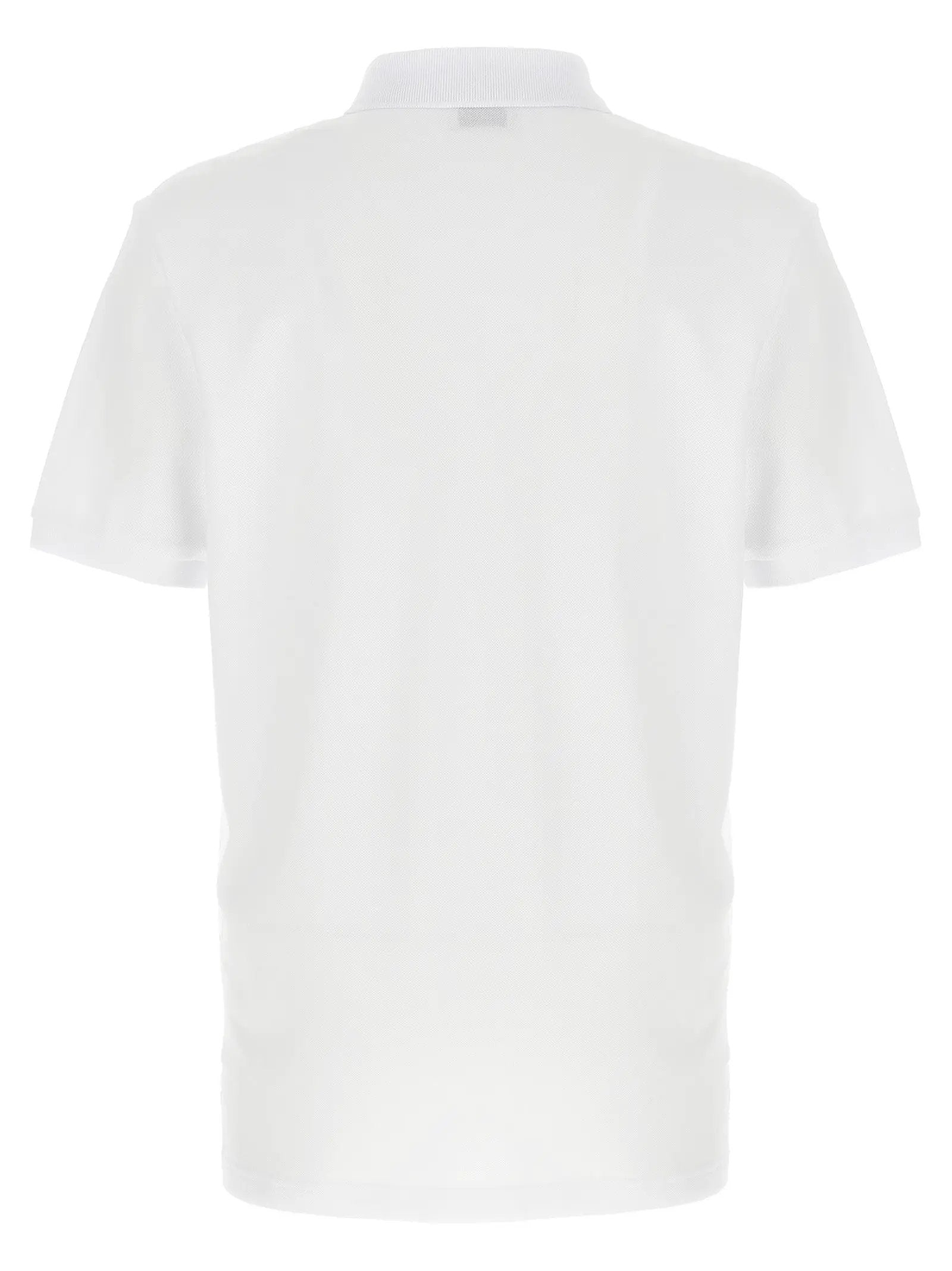 Moschino White Cotton Polo Shirt