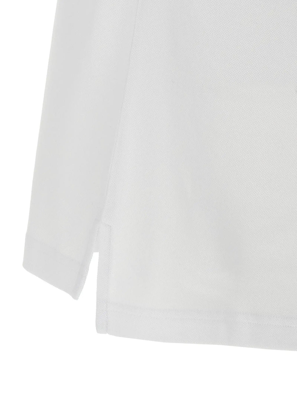 Moschino White Cotton Polo Shirt