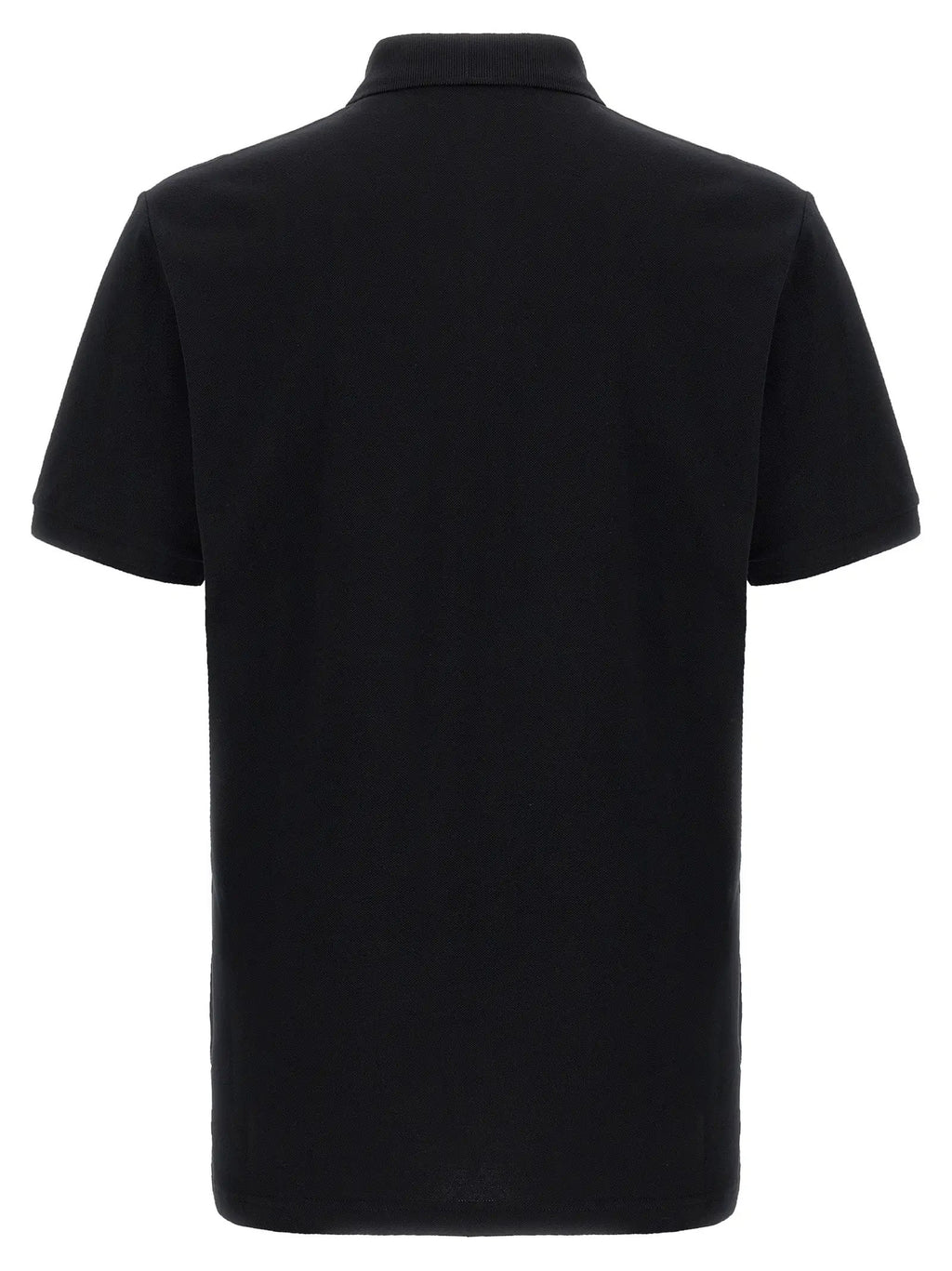 Moschino Black Cotton Polo Shirt
