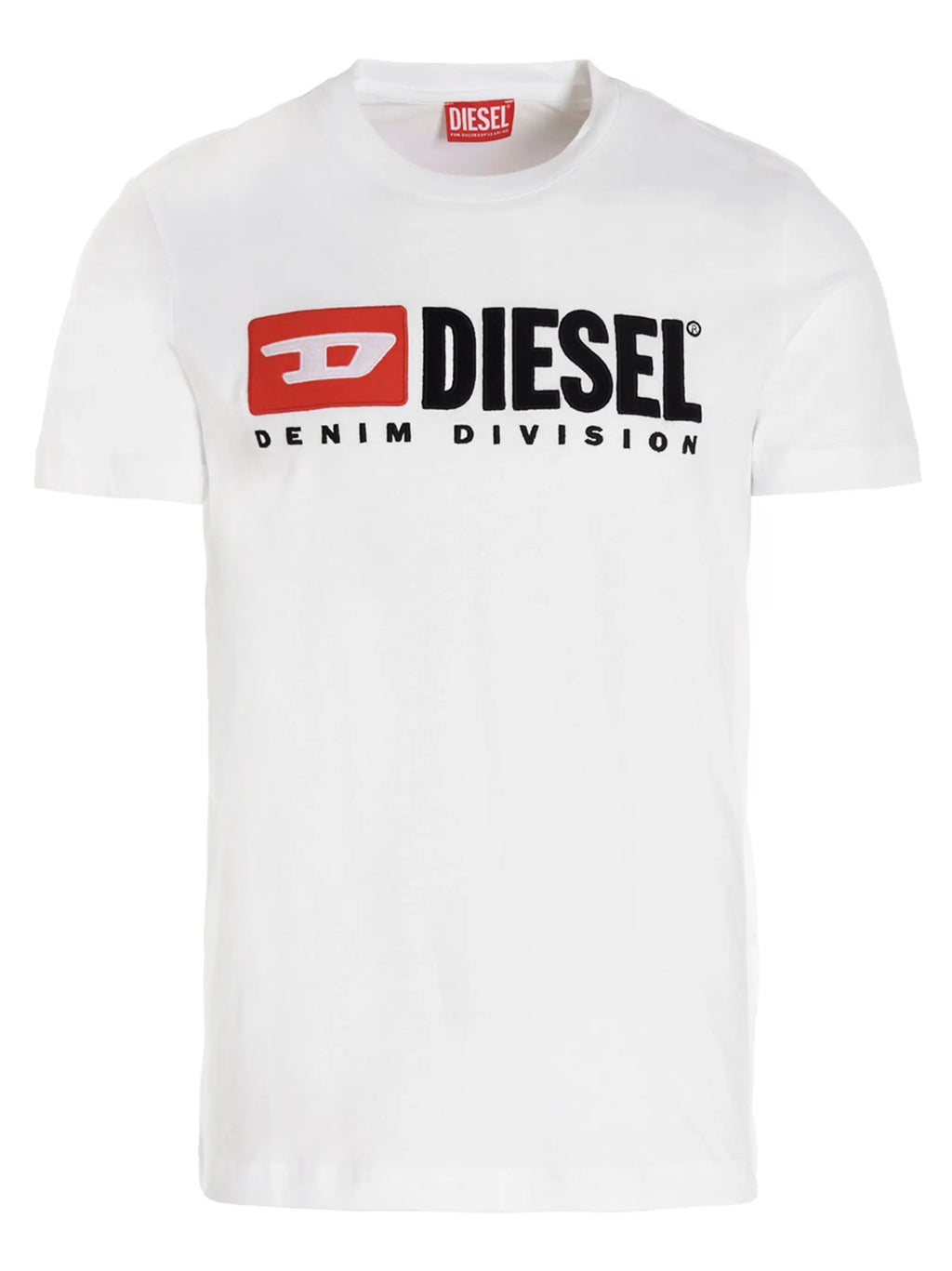 Diesel White Cotton T-Shirt