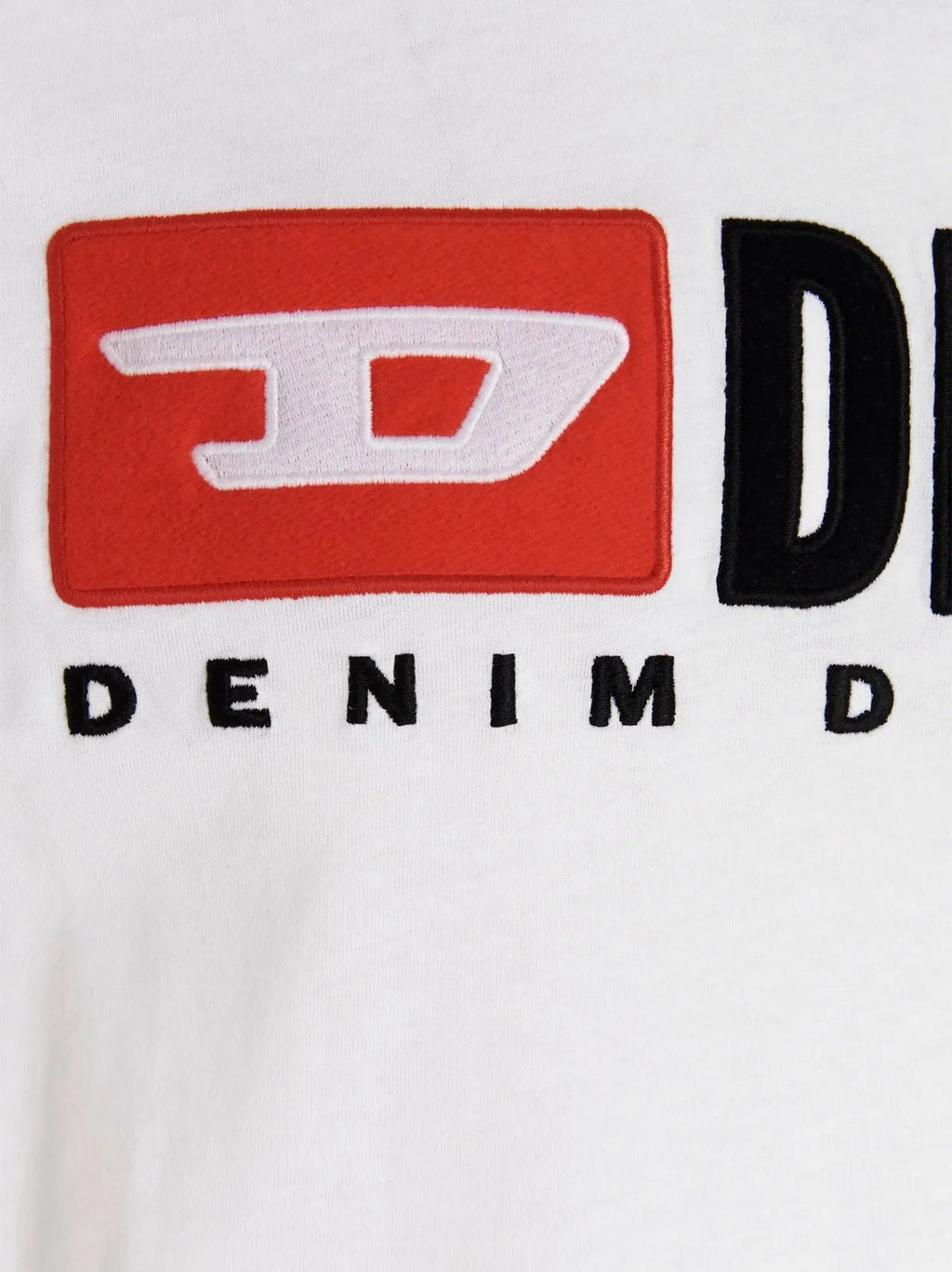 Diesel White Cotton T-Shirt