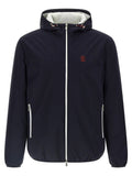 Veste Brunello Cucinelli bleue en polyamide