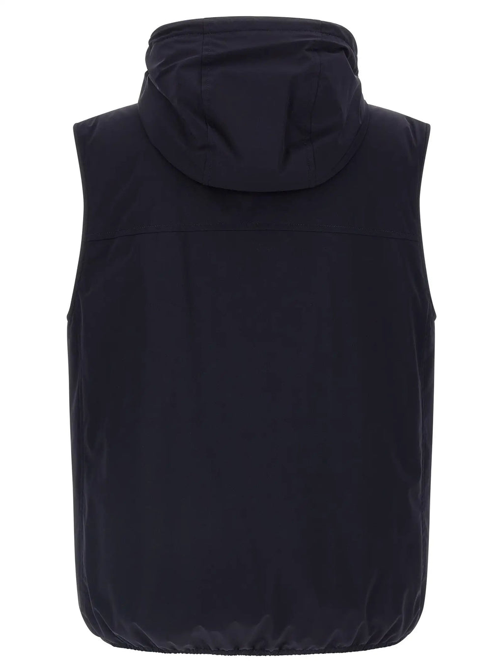 Brunello Cucinelli Blue Polyamide Sleeveless Jacket