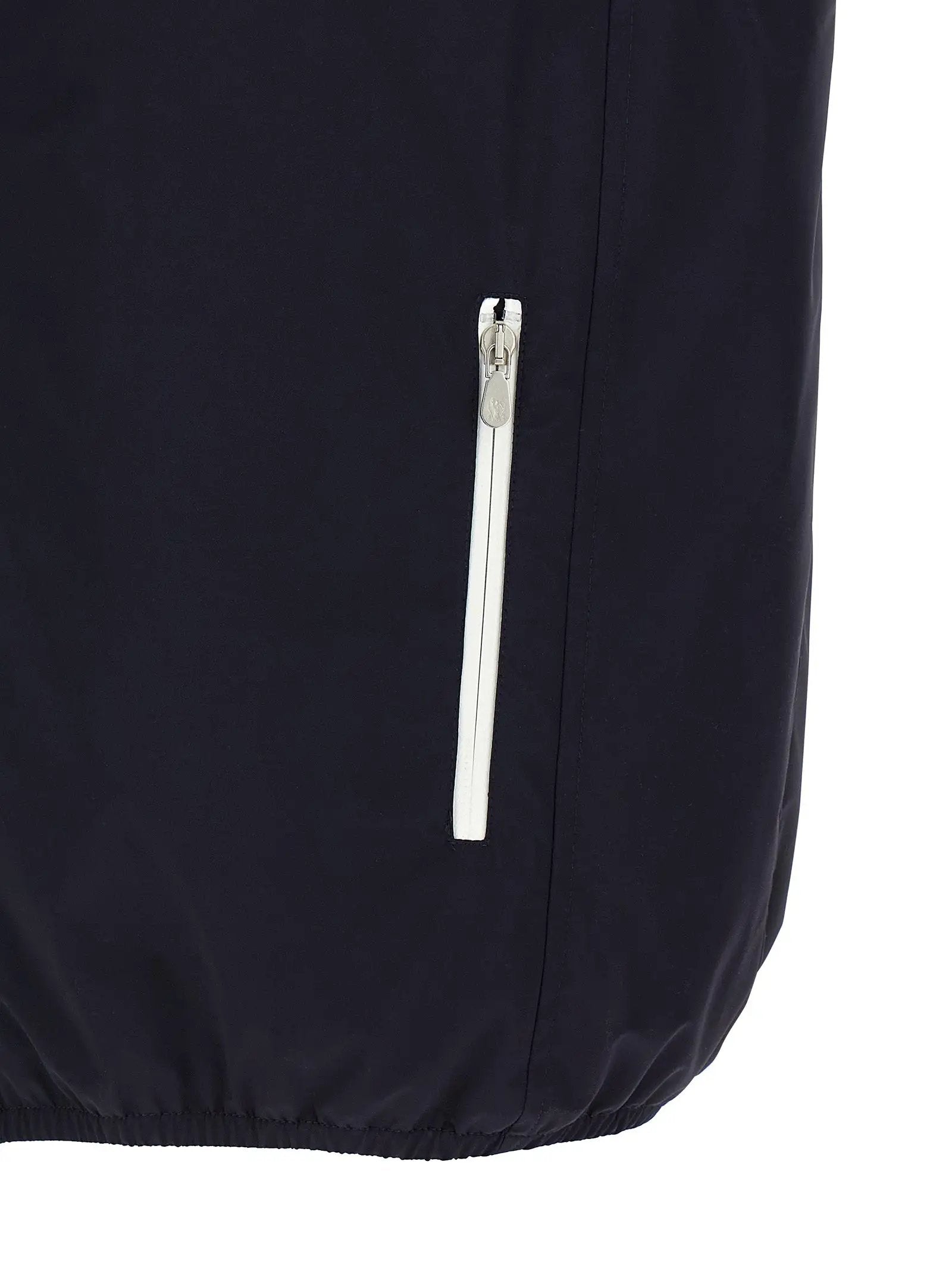 Brunello Cucinelli Blue Polyamide Sleeveless Jacket