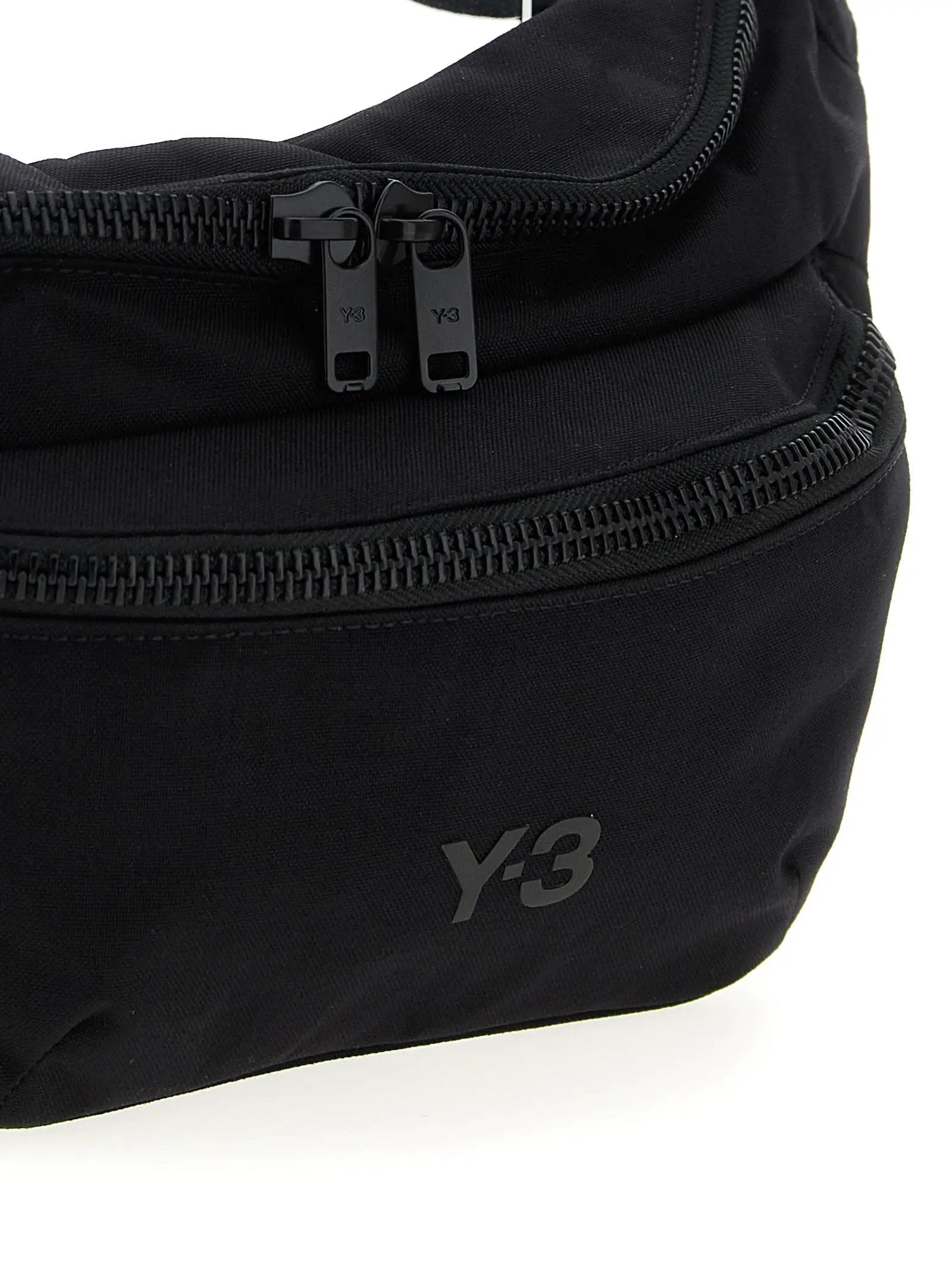 Y-3 Black Polyamide Crossbody Bag
