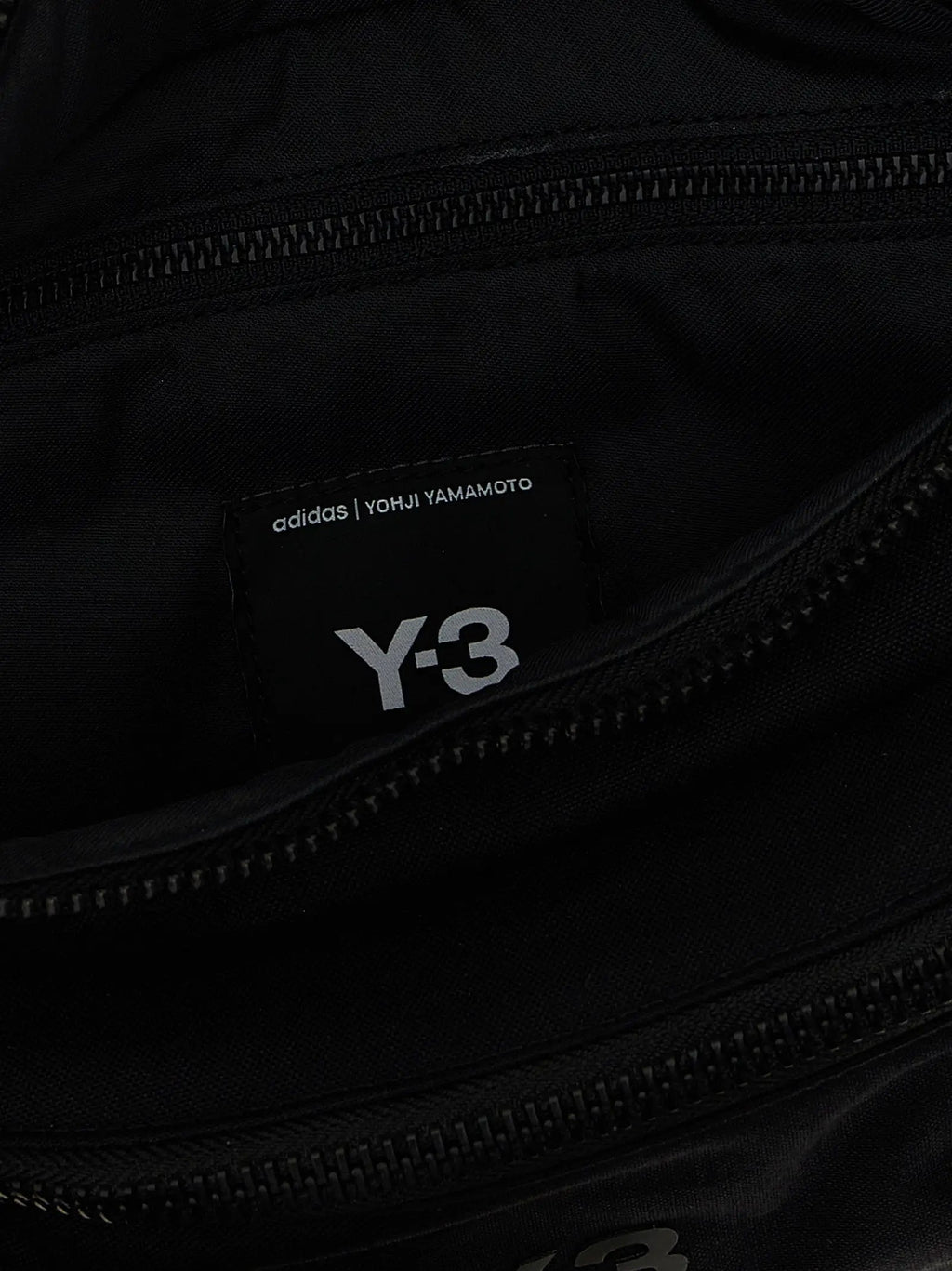 Y-3 Black Polyamide Crossbody Bag