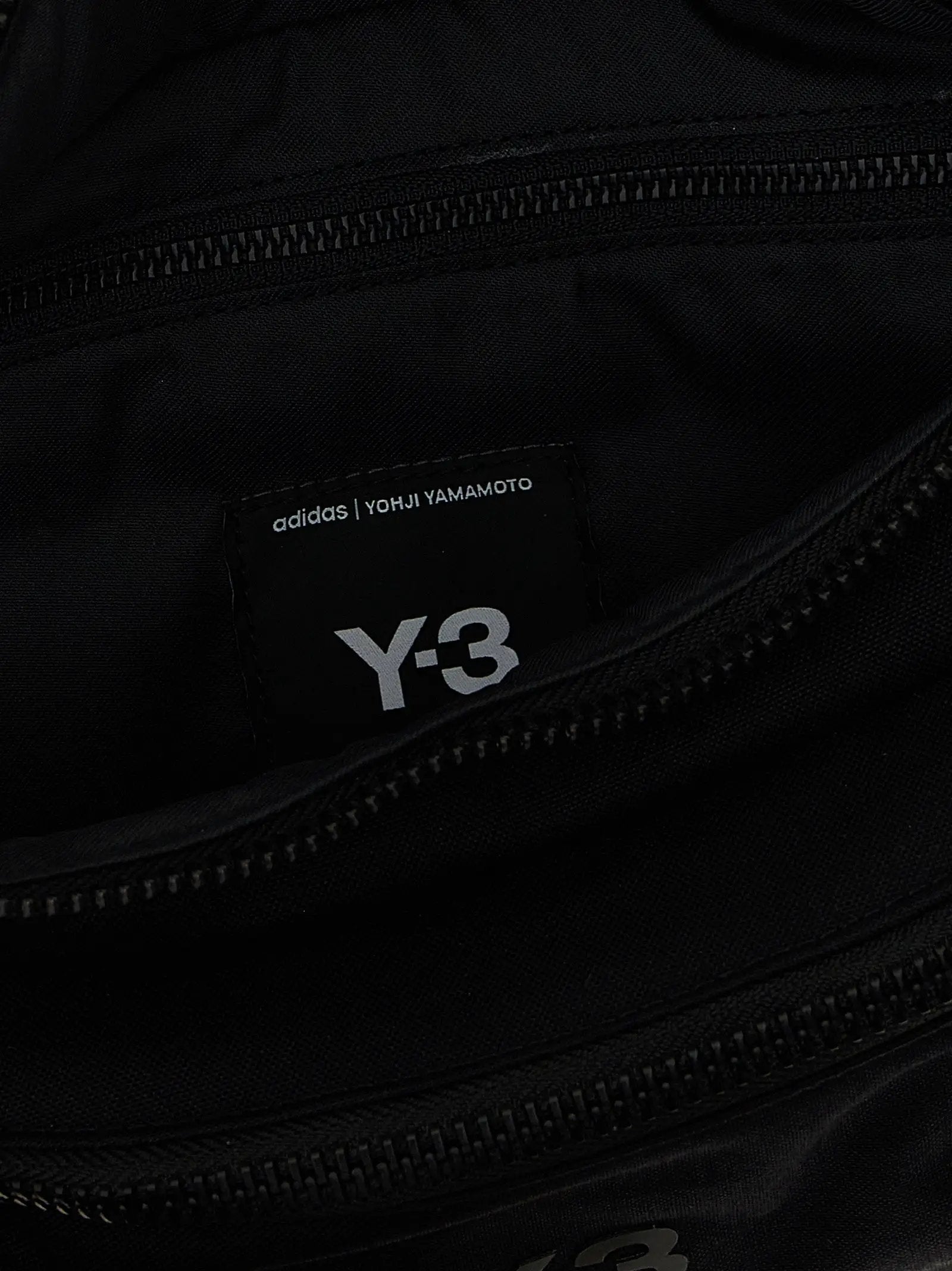 Y-3 Black Polyamide Crossbody Bag