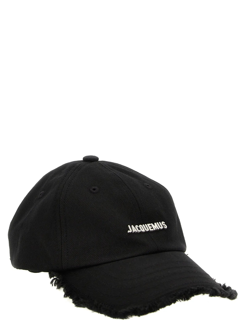 Jacquemus Black Cotton Cap (Baseball Hat)