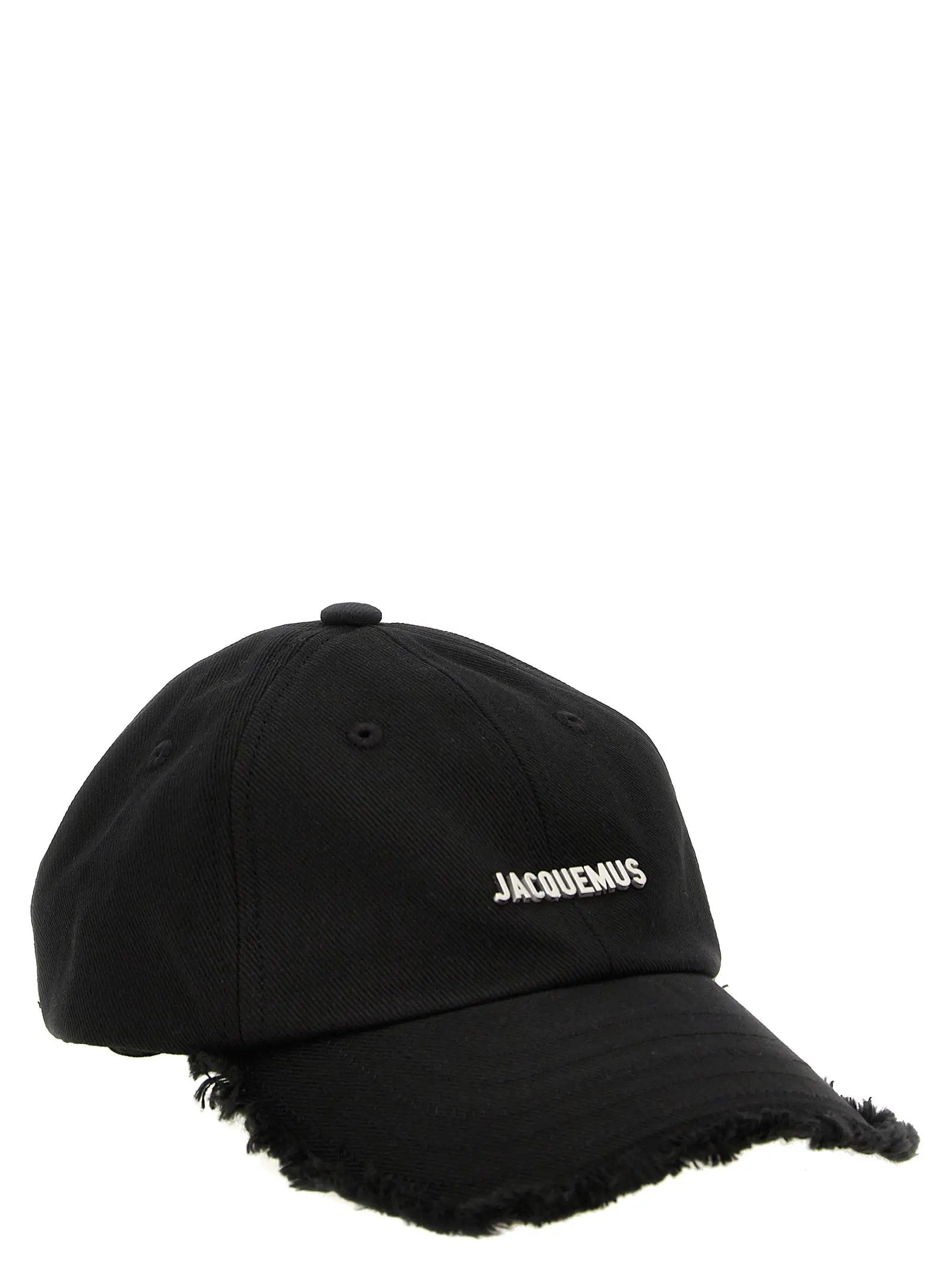Jacquemus Black Cotton Cap (Baseball Hat)