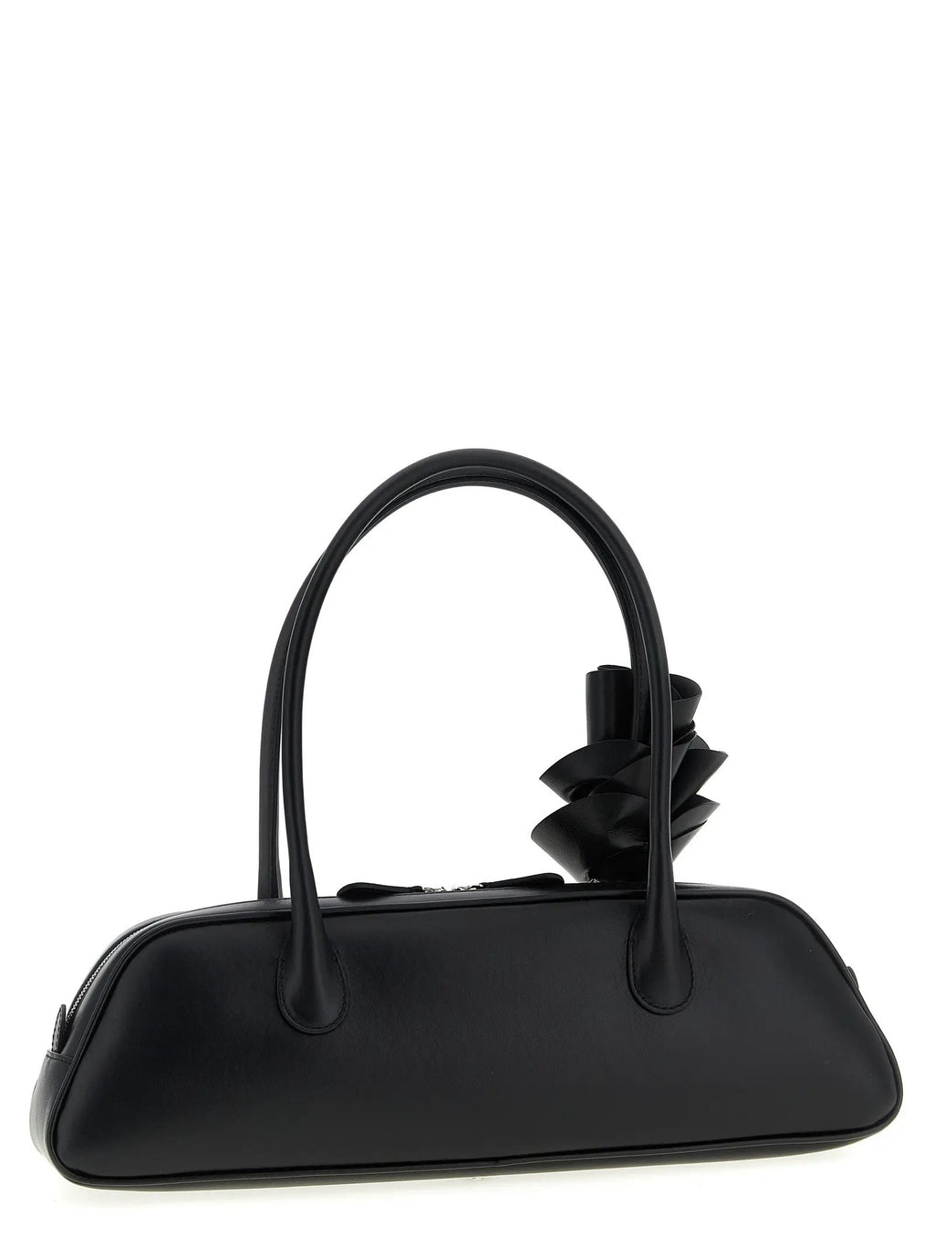 Magda Butrym Black Calfskin Shoulder Bag