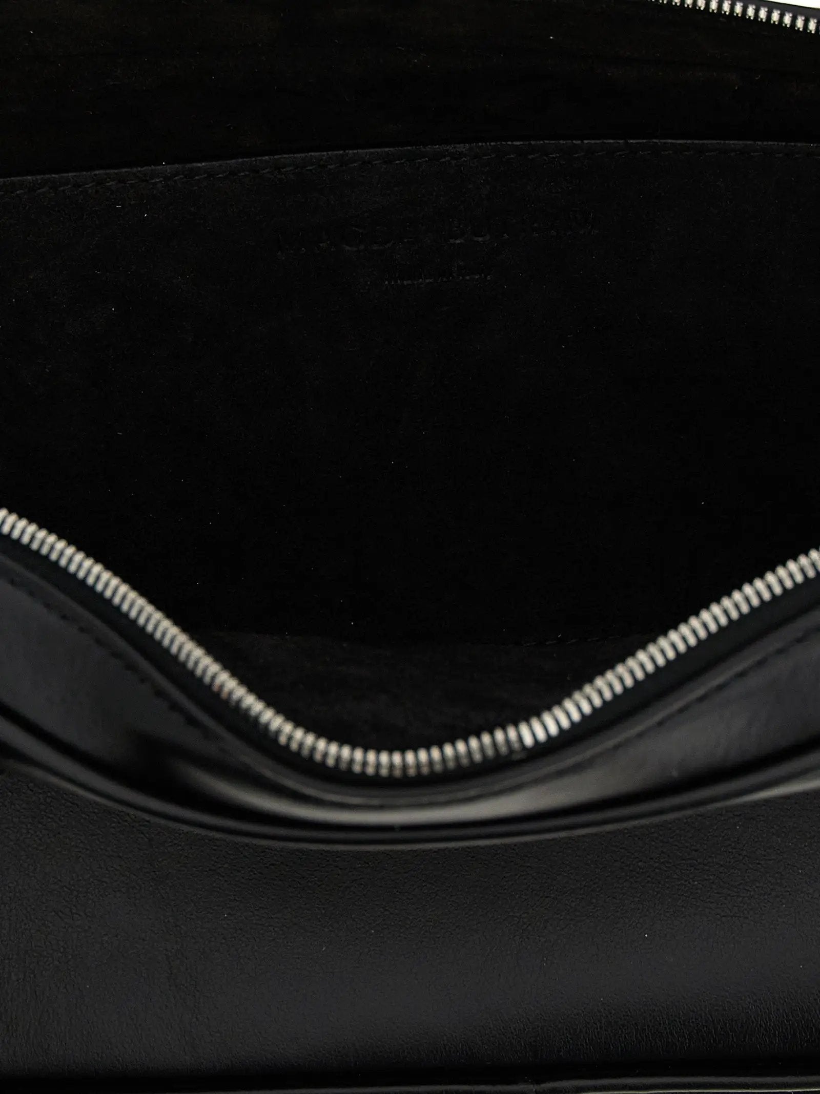 Magda Butrym Black Calfskin Shoulder Bag