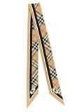 Burberry Beige Satin Foulard
