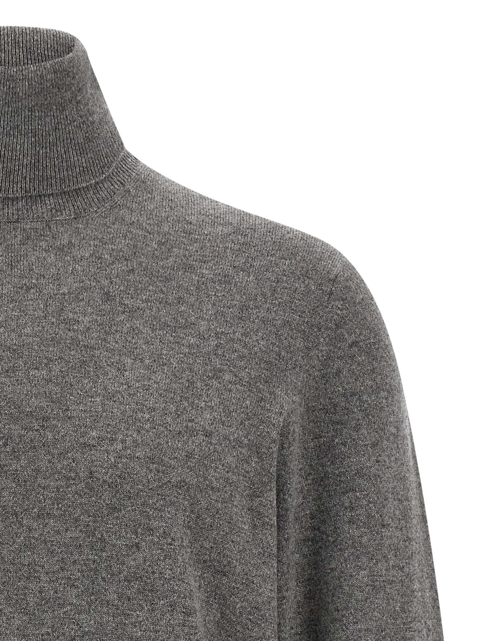 Brunello Cucinelli Gray Cashmere Cardigan