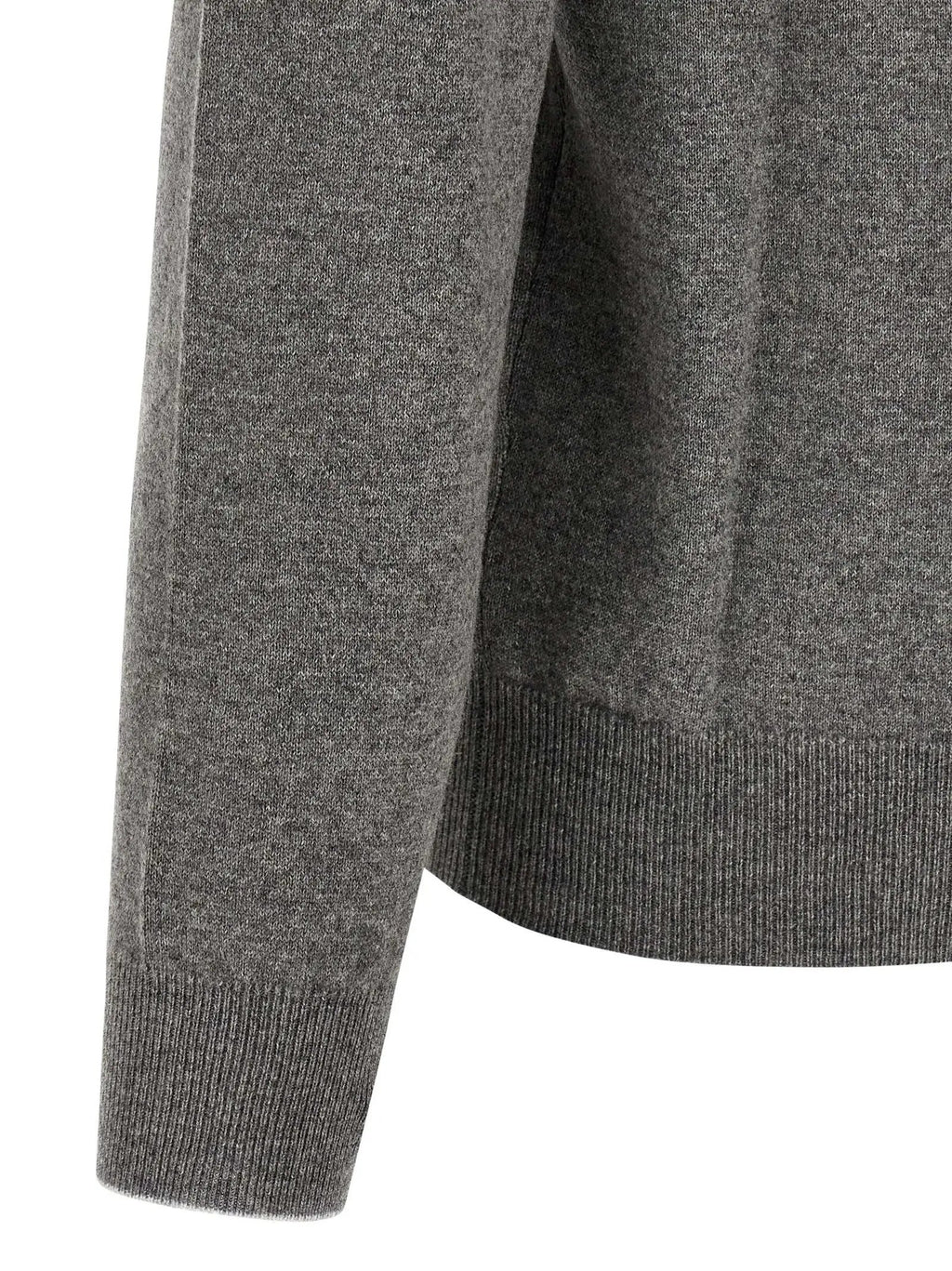 Brunello Cucinelli Gray Cashmere Cardigan