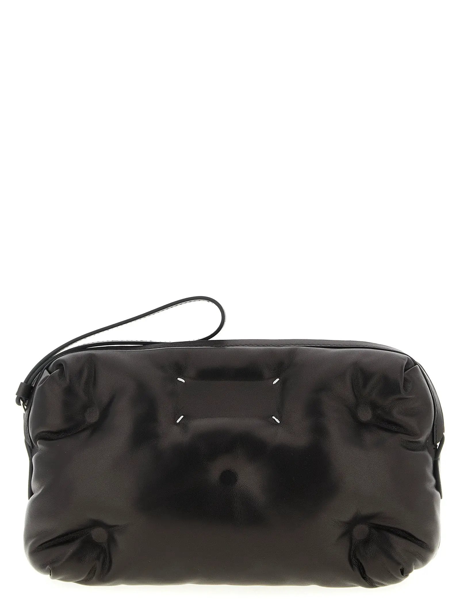 Maison Margiela Black Lambskin Crossbody Bag