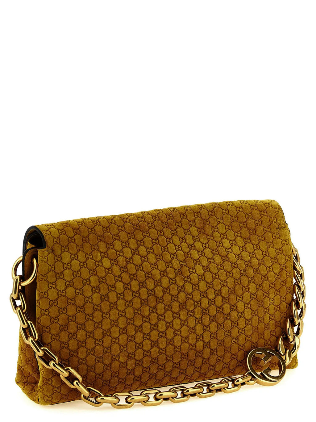 Gucci Bicolor Calfskin Shoulder Bag
