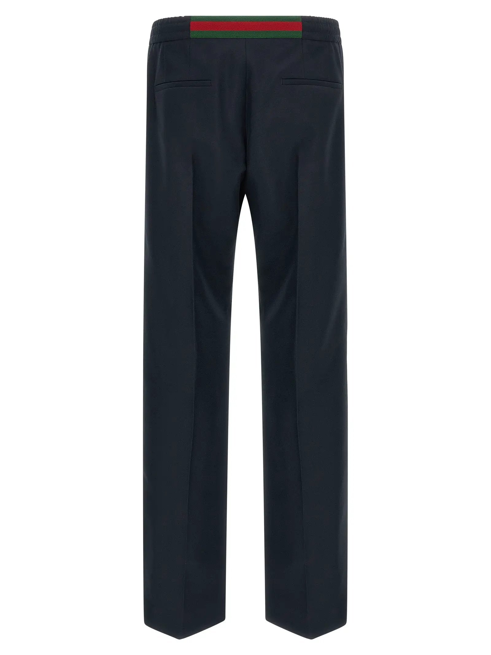 Pantalon décontracté Gucci en polyester bleu