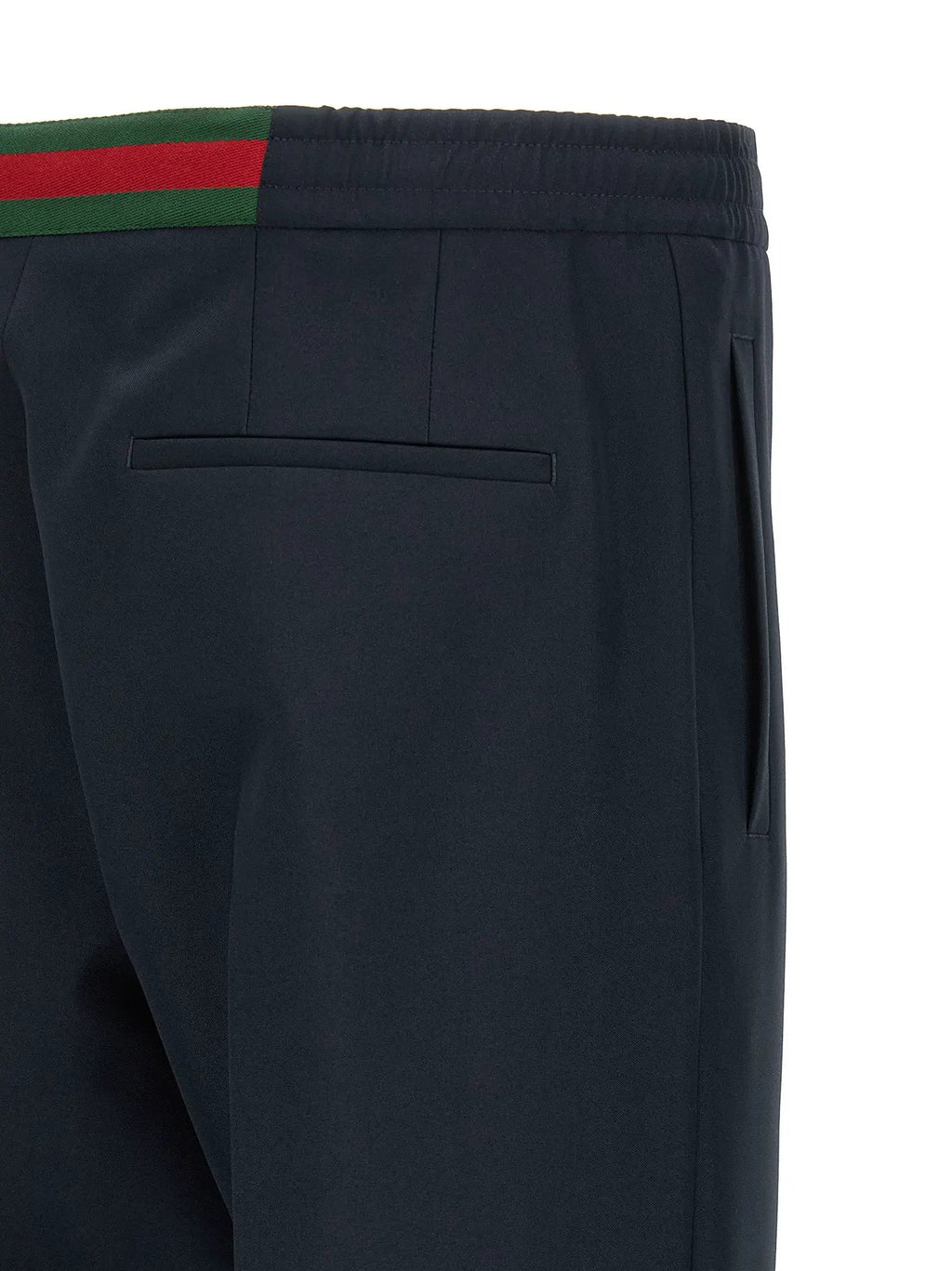 Pantalon décontracté Gucci en polyester bleu