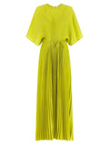 Twinset Bicolor Polyester Long Dress