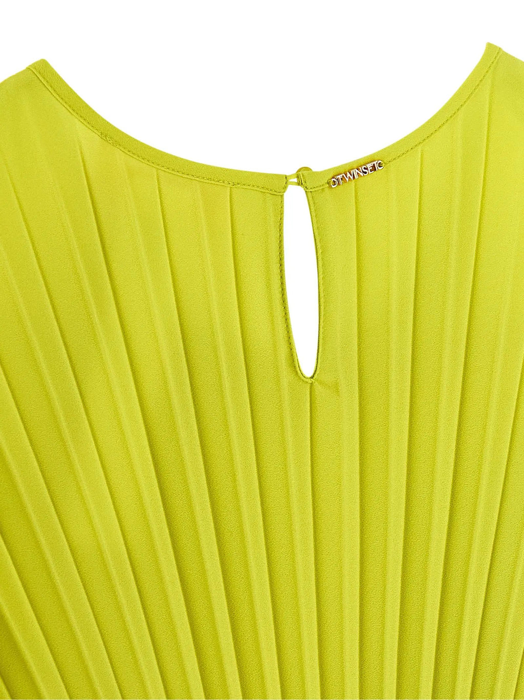 Twinset Bicolor Polyester Long Dress