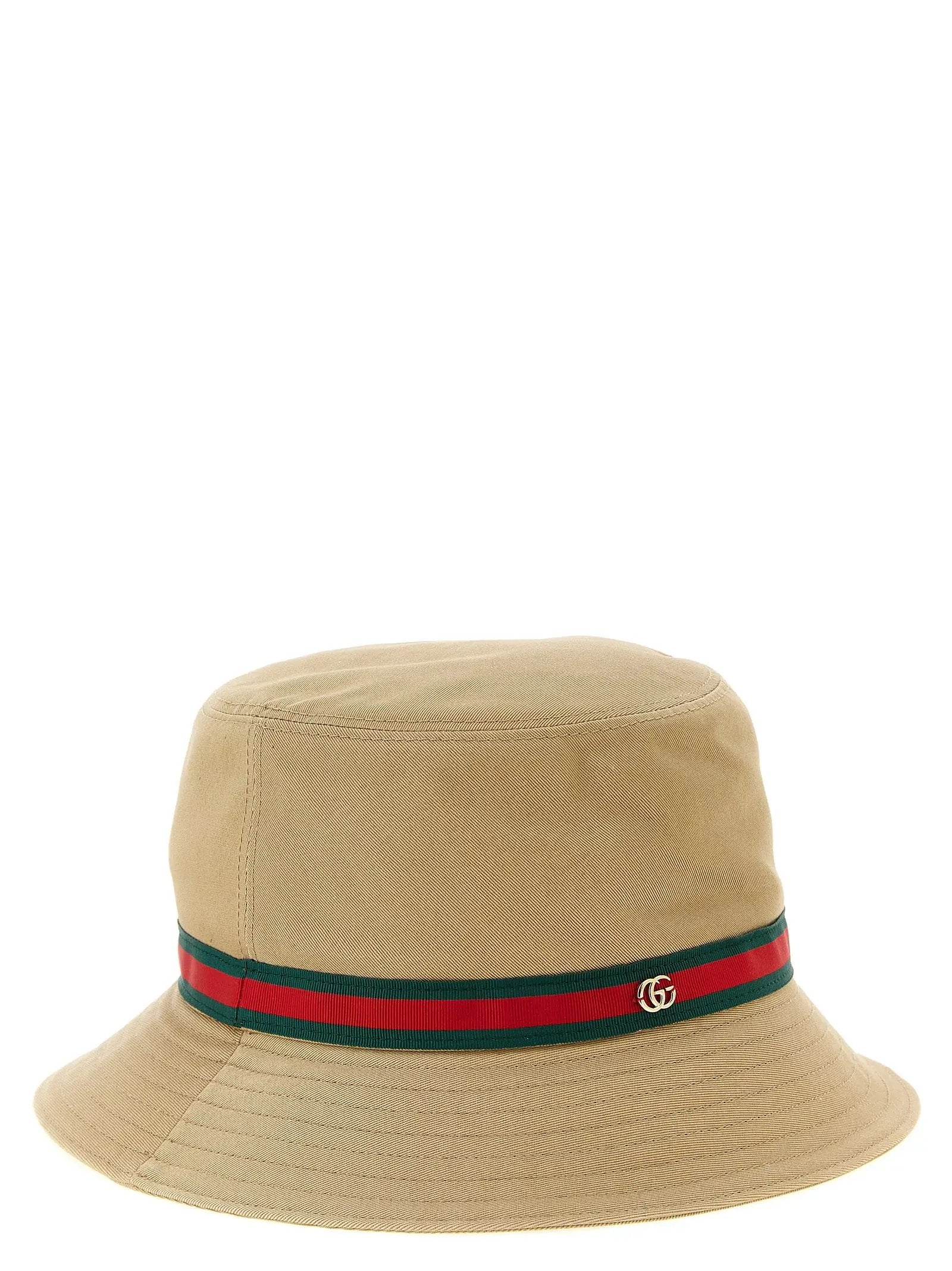 Bob en coton beige Gucci