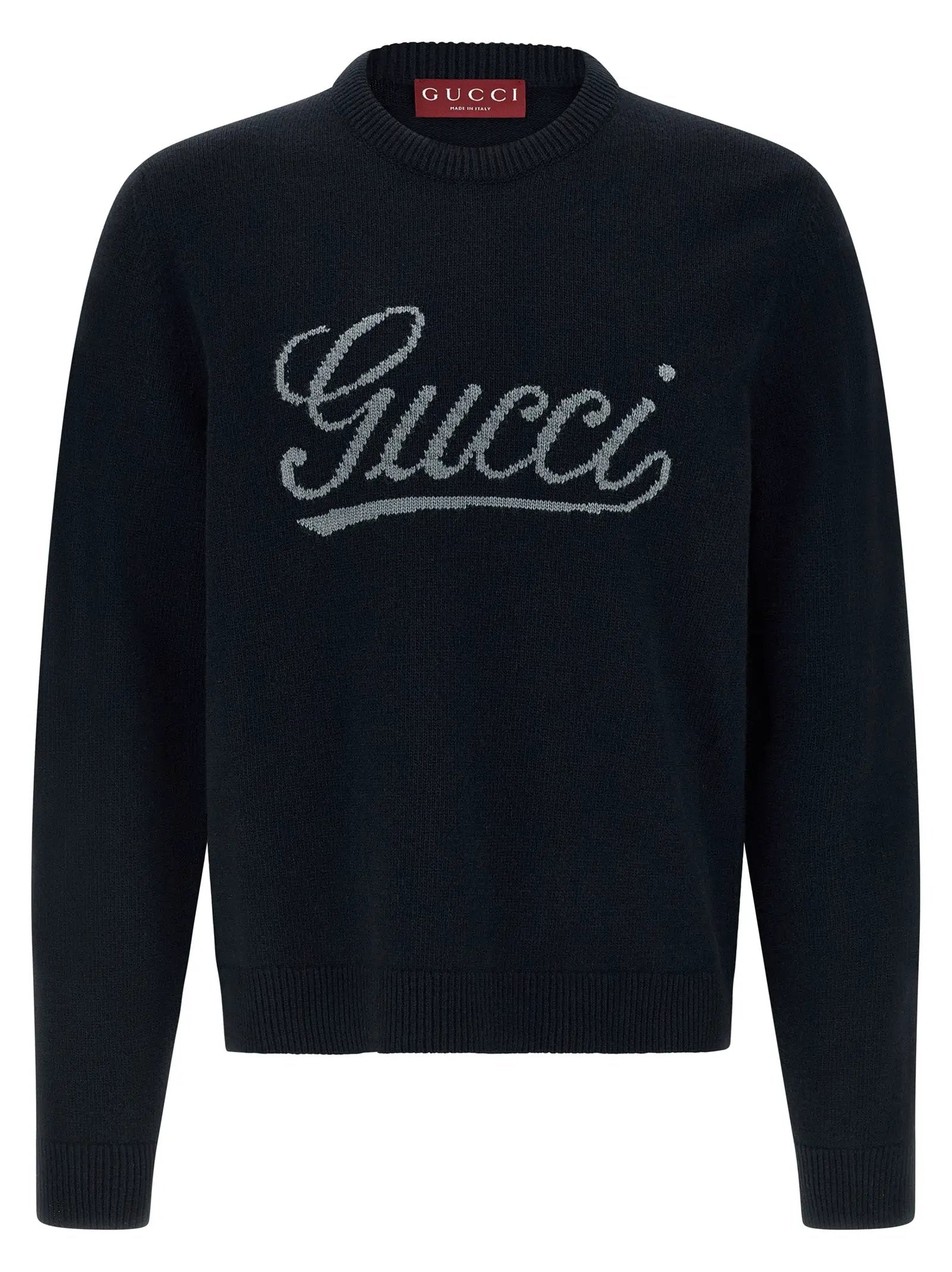 Gucci Blue Wool Cardigan