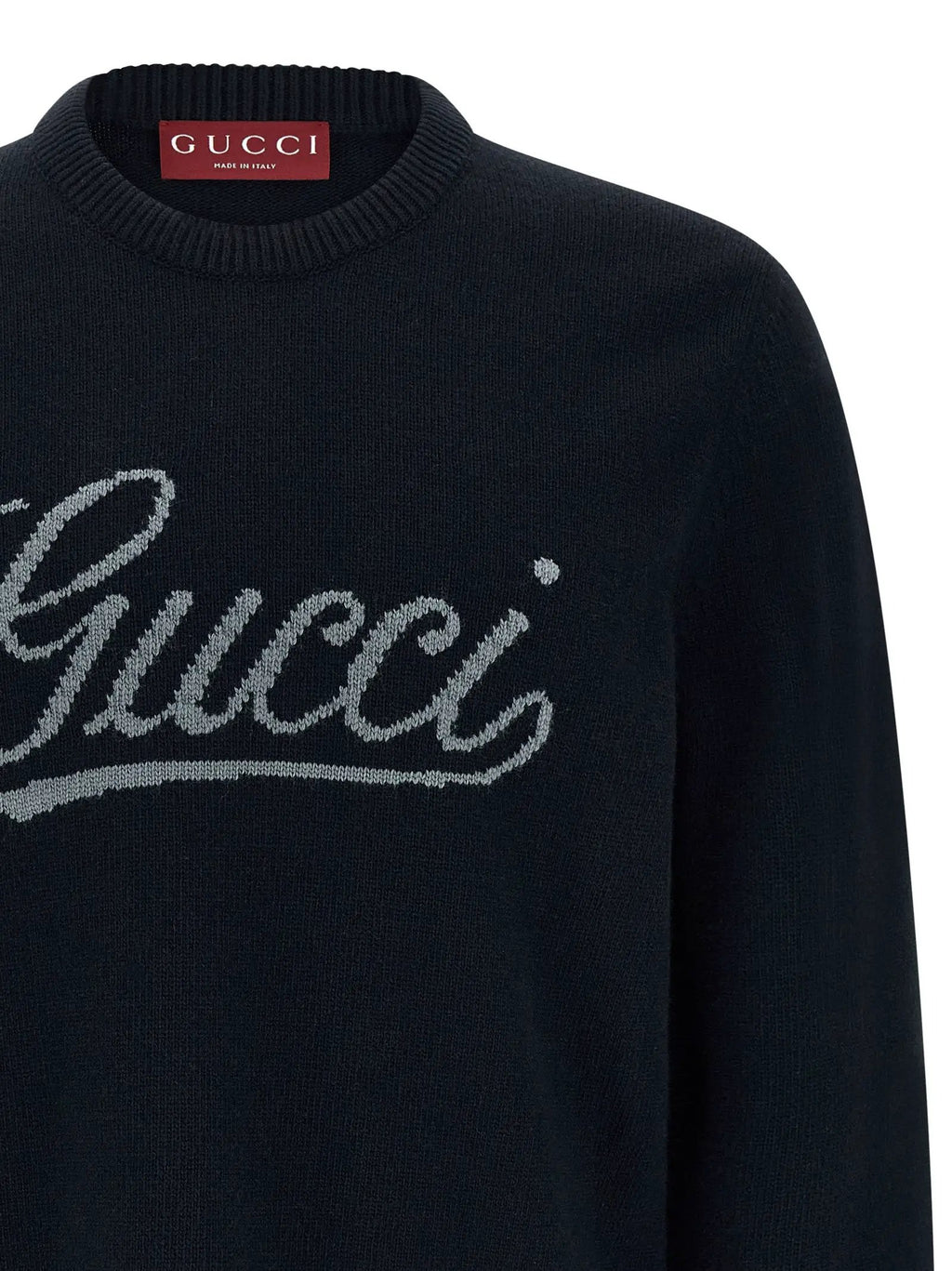 Gucci Blue Wool Cardigan