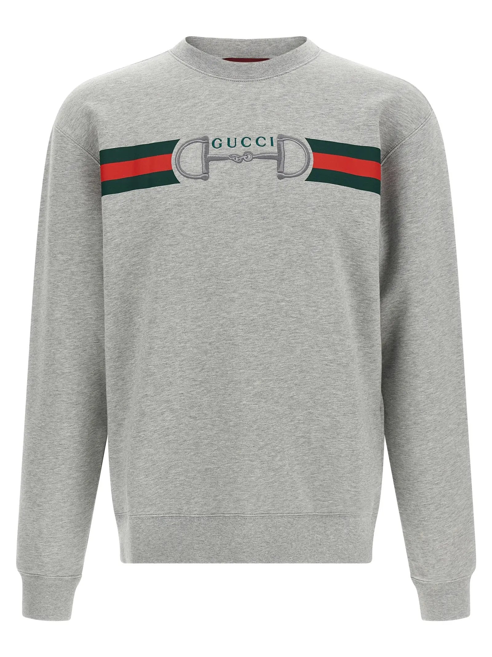 Sweat-shirt Gucci en coton gris
