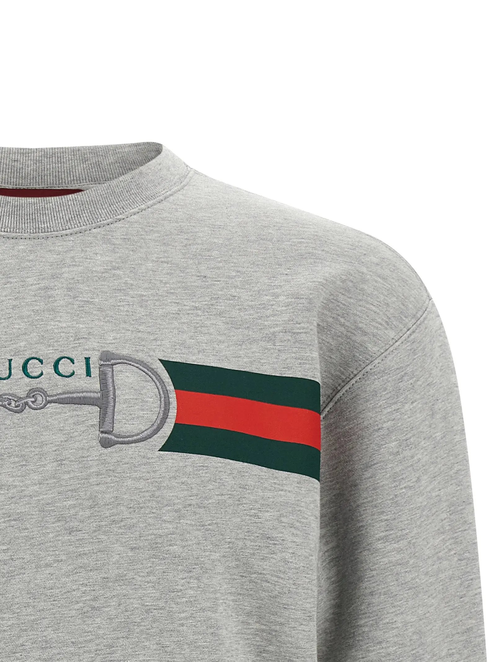 Sweat-shirt Gucci en coton gris