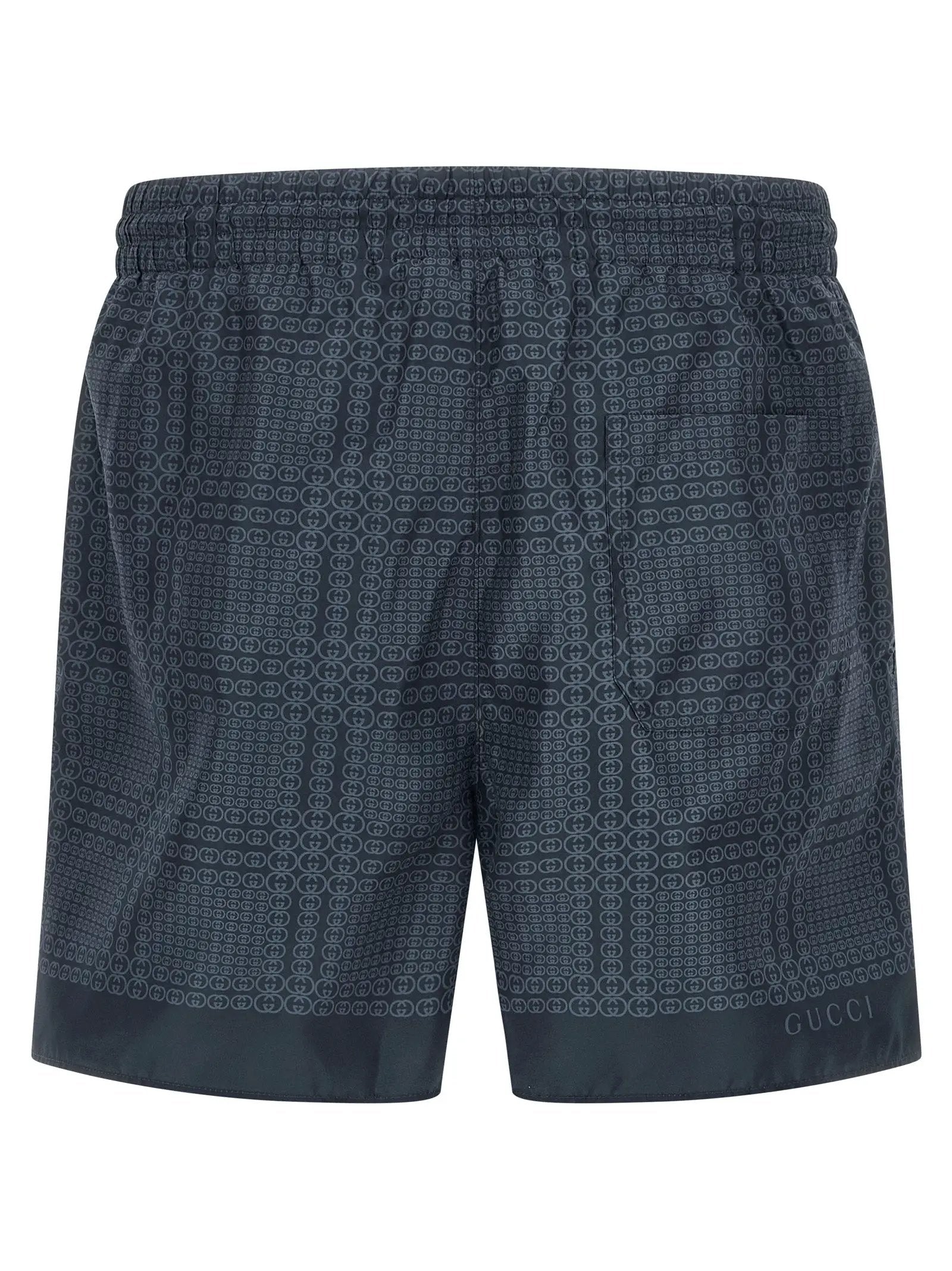 Gucci Blue Polyester Swim Shorts
