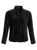Gucci Black Viscose Blouse