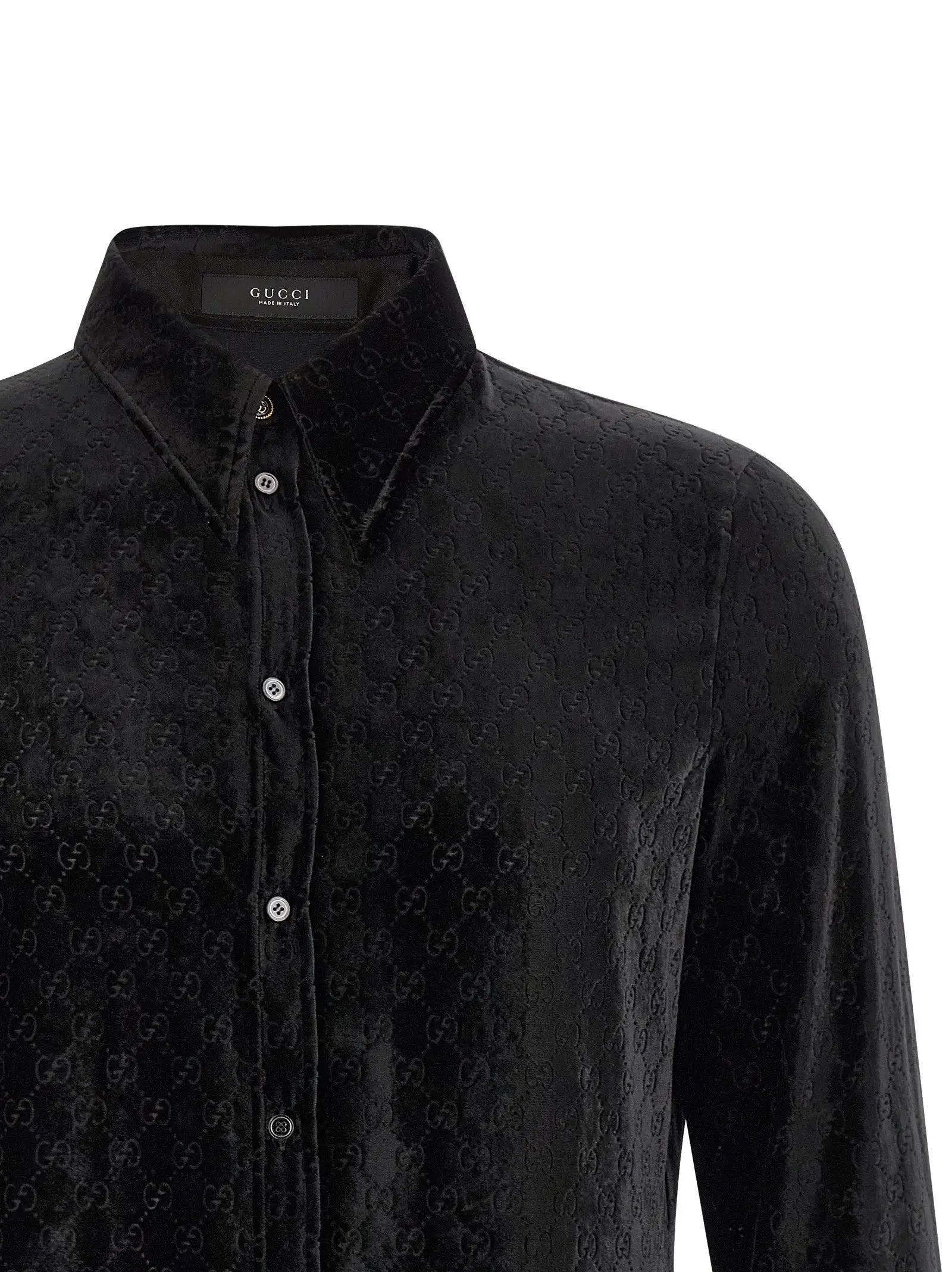 Gucci Black Viscose Blouse