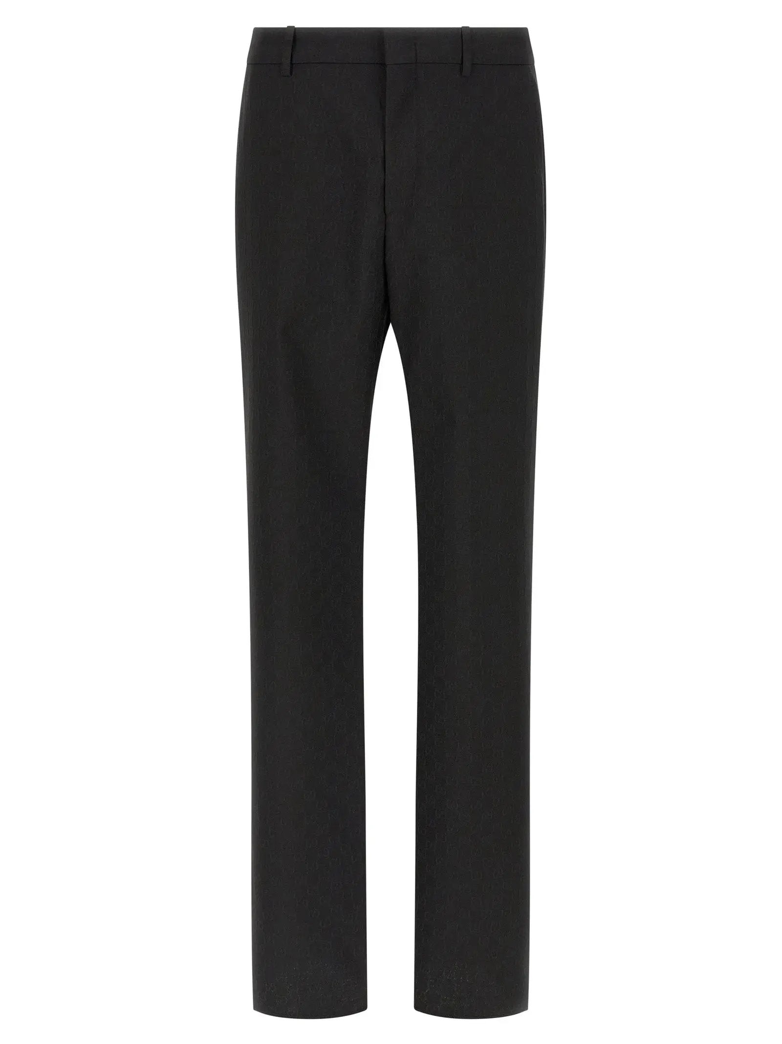 Gucci Black Polyester Dress Pants