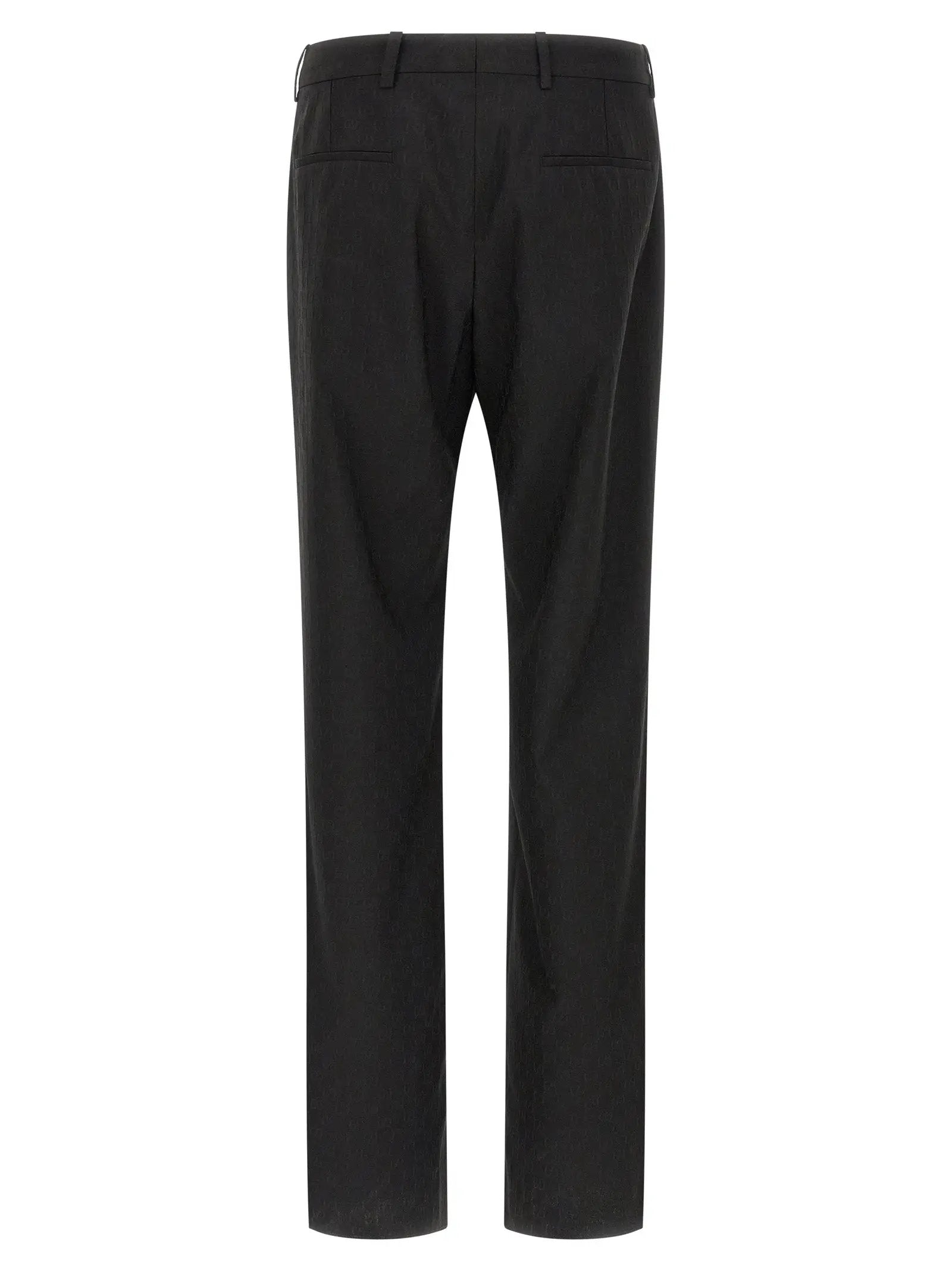 Gucci Black Polyester Dress Pants