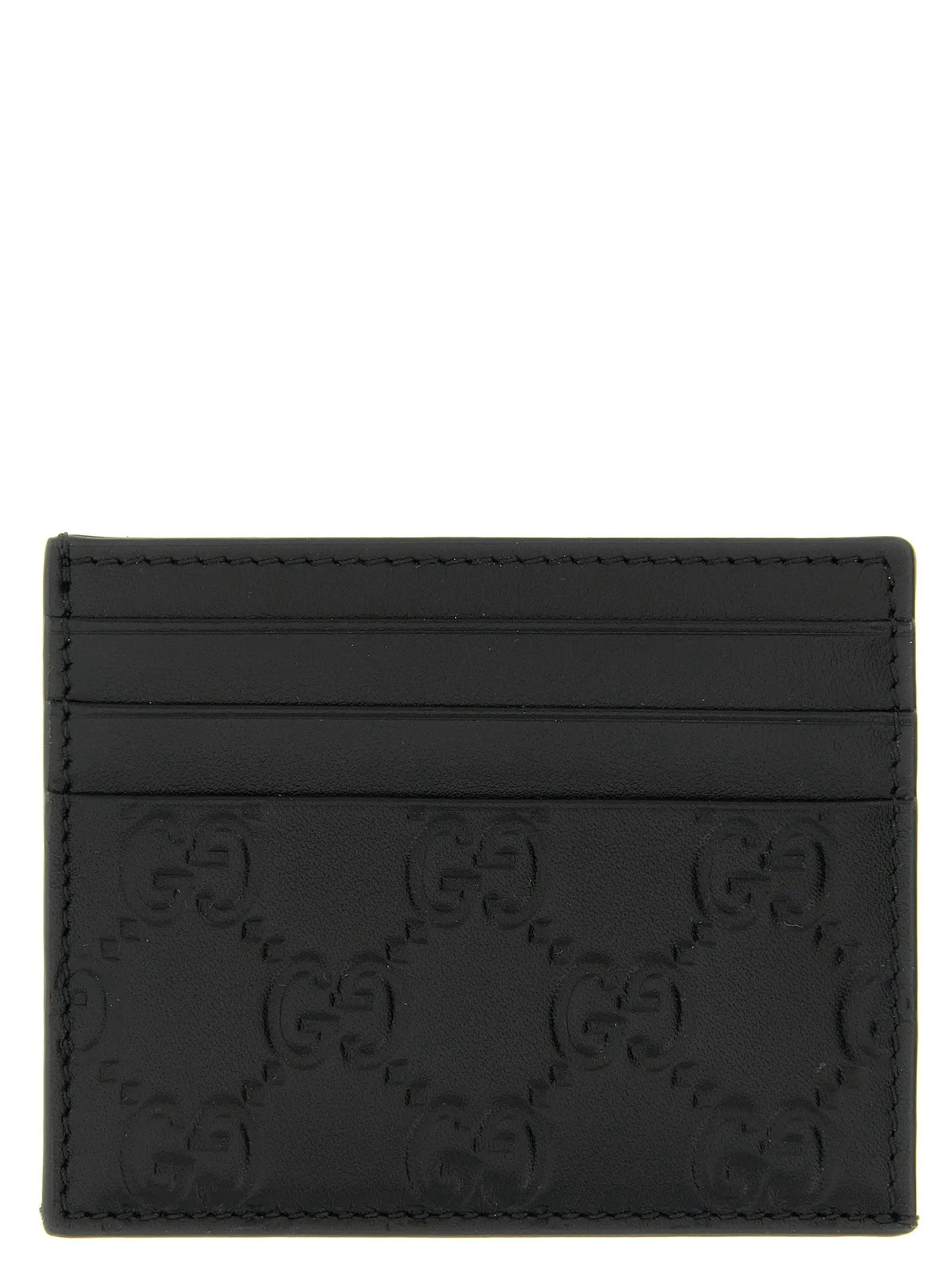 Gucci Black Calfskin Cardholder