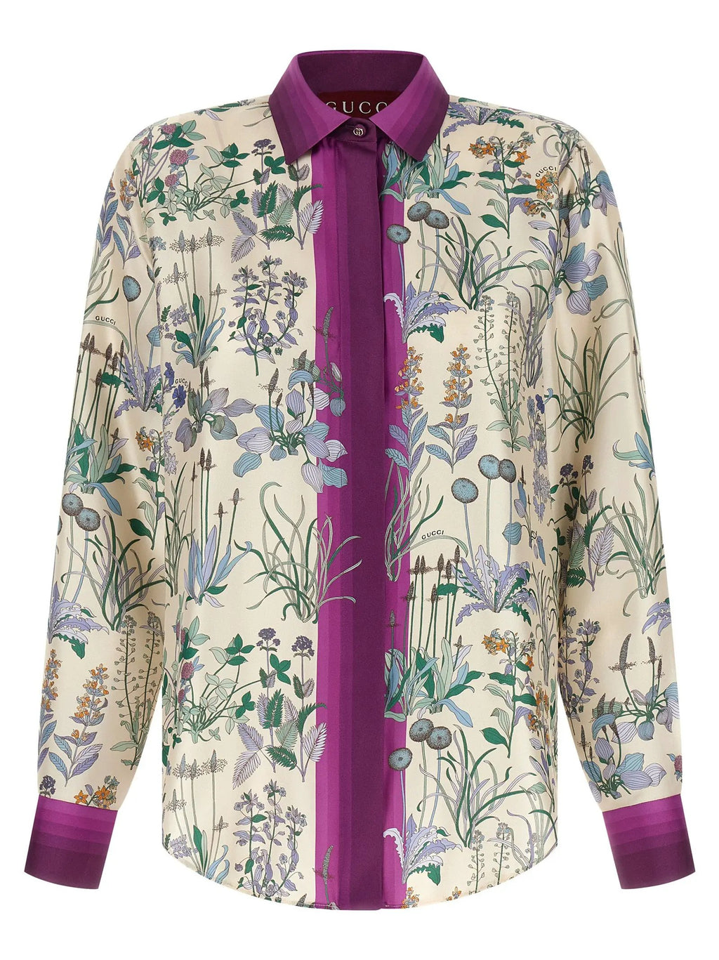 Gucci Multicolor Silk Blouse