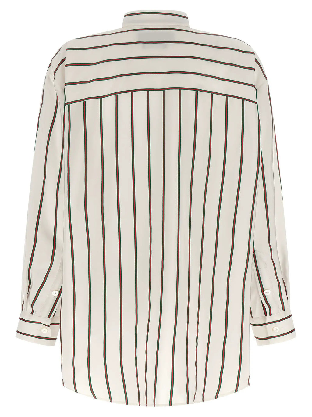 Gucci White Silk Blouse
