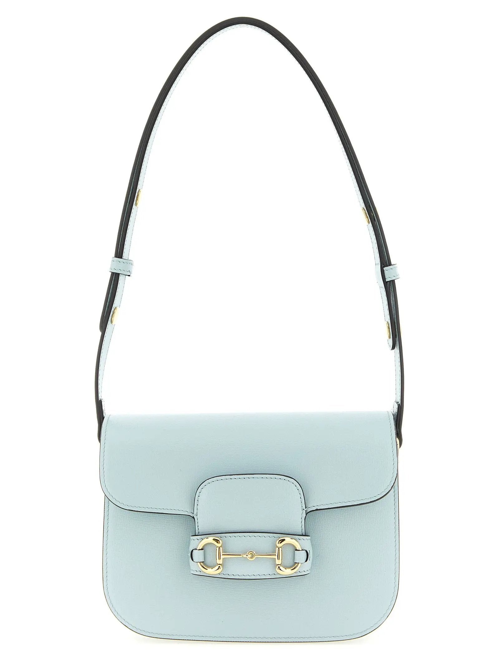 Gucci Blue Calfskin Shoulder Bag