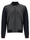 Gucci Blue Lamb Leather Leather Jacket