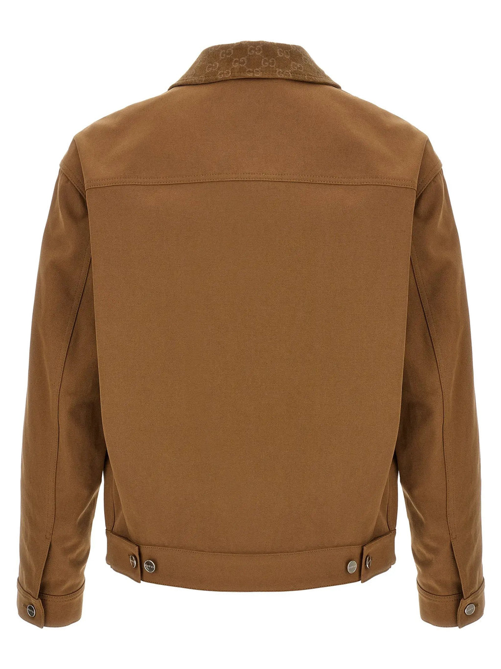 Gucci Brown Cotton Full-Length Jacket