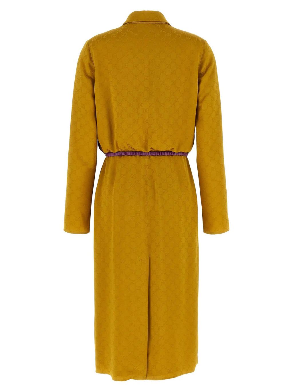 Gucci Bicolor Viscose Midi Dress