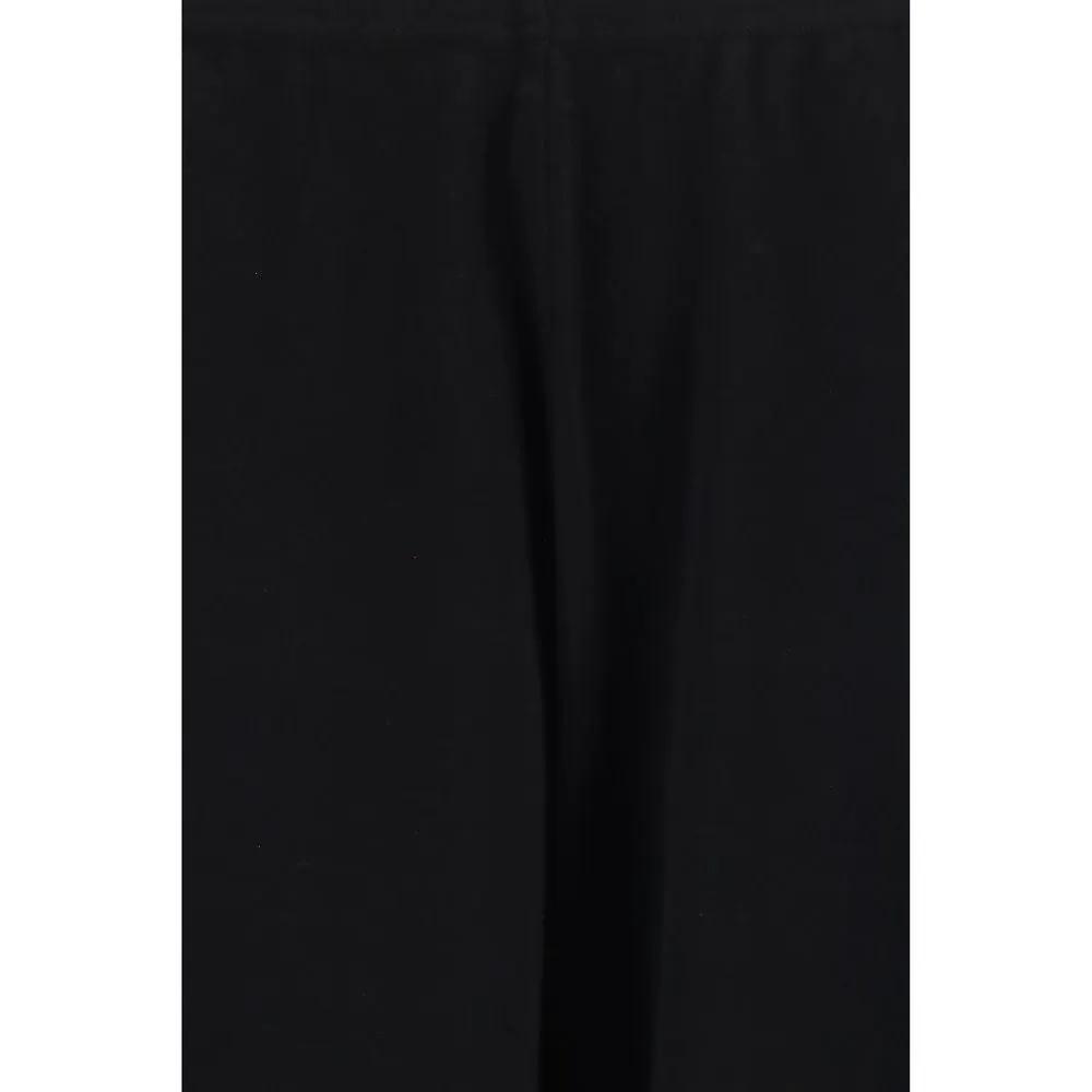 The Row Black Cotton Casual Pants