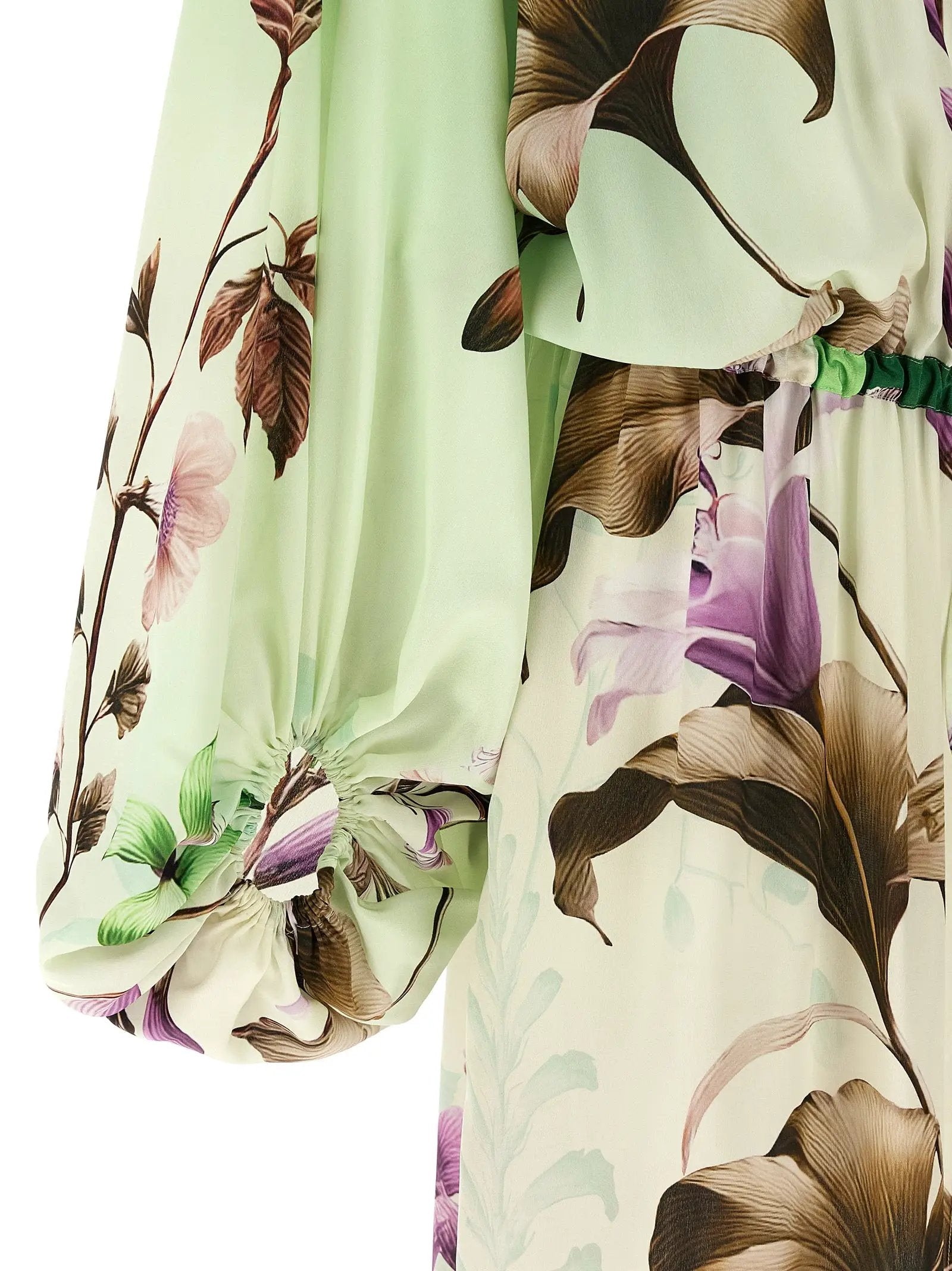 F.R.S. - FOR RESTLESS SLEEPERS Bicolor Silk Long Dress